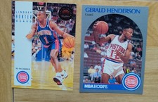 Rookie Card 1993-94 Skybox Premium - Lindsey Hunter #222 (RC)+ Gerald Henderson 