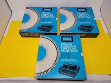 Lot 3 Vintage Sears Pro- Am Easi-Load Circular Slide Tray for Projector in Box