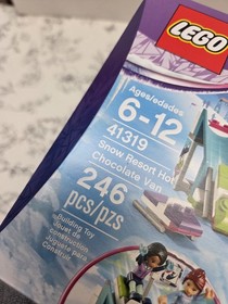 LEGO FRIENDS: Snow Resort Hot Chocolate Van (41319) New & Retired IMPERFECT BOX