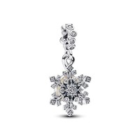 Pandora Moments Schneeflocke Und Stern Doppel-Charm-AnhäNger 794142C01