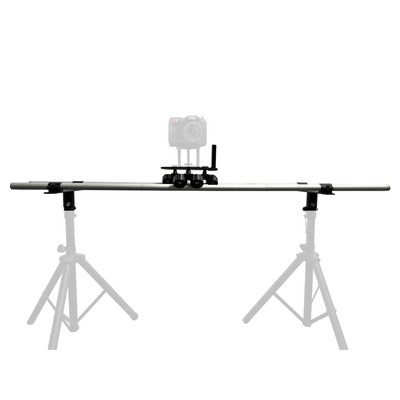 DEV 4 Dolly   Track Slider   3X 23 Rails, Frictionless Base Plate, 50lb Paylo...