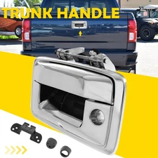 Tailgate Handle Camera w/ Hole For 2014-2015 Chevrolet Silverado 1500 Chrome