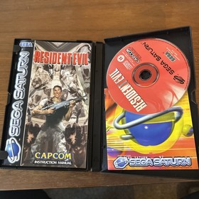 Resident Evil - SEGA Saturn -  PAL UK - Complete Boxed Game w/ Manual