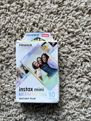 Fujifilm Instax Mini 04/25 Mermaid Tail Instant Film - 10 Shots - Brand New