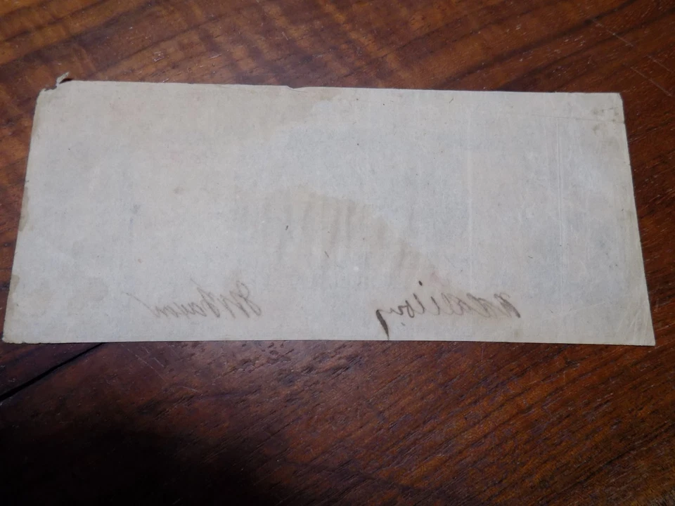 1861 Confederate States of America Ten Dollars- Criswell # T-30 - VF - Image 2 of 2