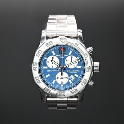 Breitling Colt Chronograph II A73387 44mm Blue Dial Stainless Steel