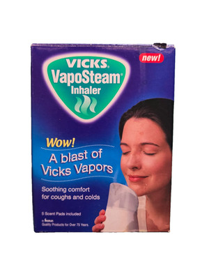 Vicks VapoSteam Inhaler Soothing Comfort for Coughs & Colds without VapoPads