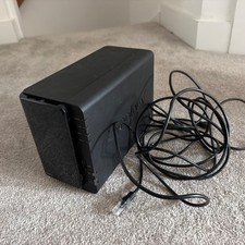 Synology DS214 2‑Bay NAS unit only — model DS214 - No Power Cable