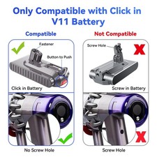 8000mAh 25.2V Battery For Dyson V11 Click in SV15 SV16 SV17 SV29 V15 Detect New — image 3