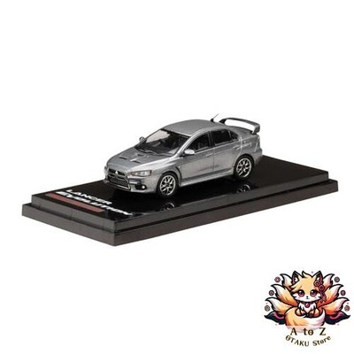 NEU HJ64 Maßstab 1:64 Mitsubishi Lancer Evolution X FINAL EDITION mit Motor