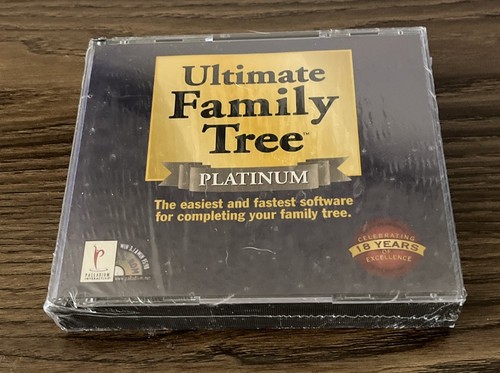 Ultimate Family Tree Premier Software (CD, 1998) Win 3.1 & Windows 95 BRAND NEW - Picture 1 of 8