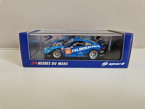 Spark 1/43 Porsche 997 GT3 RSR Ried/Felbermayr (Sr/Jr) - Le Mans 2011 - S3421
