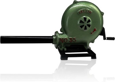 Heavy Duty Hand Crank Blacksmith Forge Blower, Manual Fan
