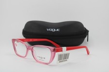 NEW VOGUE EYEWEAR KIDS VY 2004 2836 CLEAR PINK RED AUTHENTIC EYEGLASSES 46-16