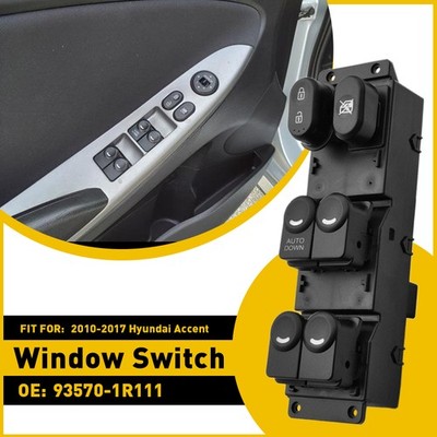For 2011-2017 Hyundai Accent Driver Door Master Power Window Switch Replacement