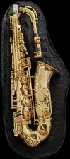 Jupiter Saxophone Alto finition dorée avec étui rigide, écouvillon, Jas-567-565