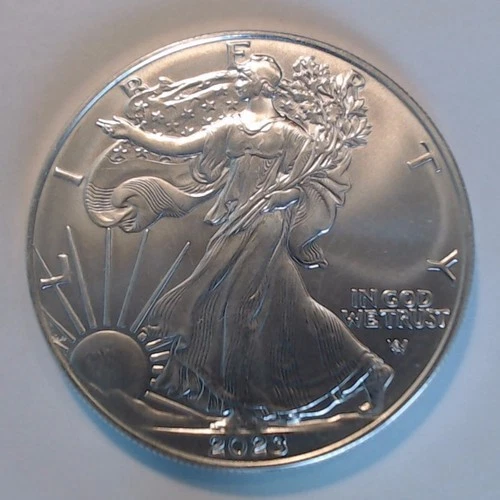 2023 American Silver Eagle 1 Troy Oz. .999 Fine One Dollar Coin BU
