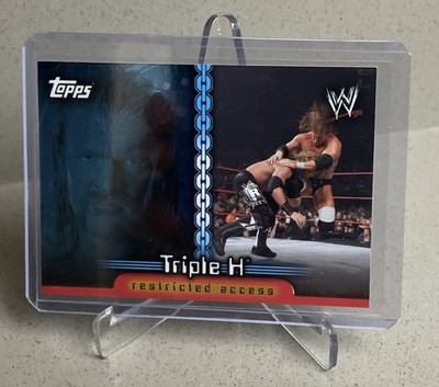 Triple H 2006 Topps WWE Insider Restricted Access #C10 Access Granted HHH