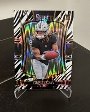 2025 Panini Select - Premier Level Ashton Jeanty #104 Zebra Prizm (RC)