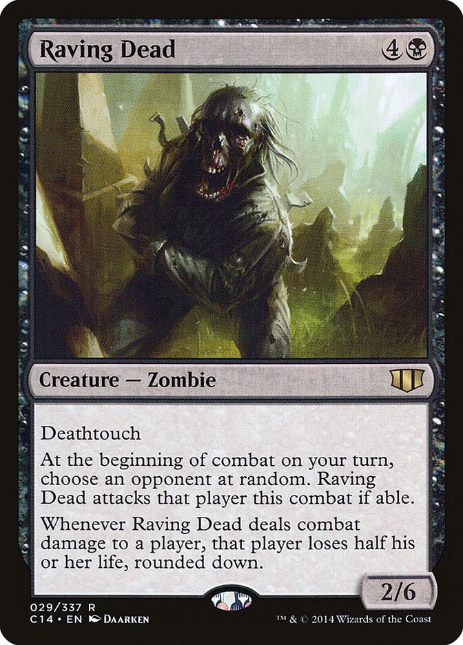 MTG Raving Dead Commander 2014 Regular NM