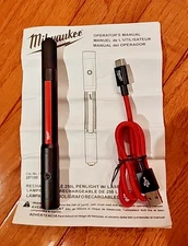 Milwaukee 2010R w/ Built-In Rechargeable Battery 250L Penlight w/ Laser USB-C