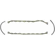 Engine Oil Pan Gasket Set Fel-Pro For 1976 Ford P-400 6.6L V8