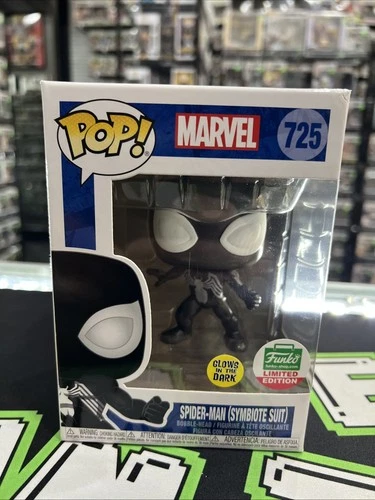 Funko Pop! Vinyl: Marvel - Spider-Man (Symbiote Suit) (Glows in the Dark)