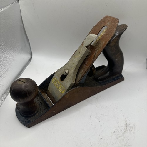 Vintage Stanley No. 4 Bailey Smoothing Bench Plane Original As Found - Afbeelding 4 van 5