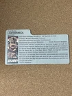 1986 GI JOE LEATHERNECK Mission: Brazil Filecard SMB Toys R Us Exclusive