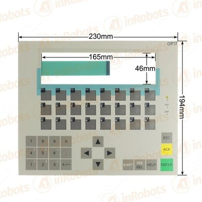 NEW IN BOX for   OP17 Keypad Membrane Panel 6AV3 617-1JC20-0AX2 #ac