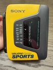 Vintage Sony Walkman Sports WM-AF59 Yellow AM/FM Cassette Player