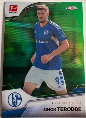 2022-23 Topps Chrome Bundesliga - Simon Terodde #83 Green Refractor /99