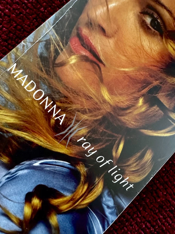 MADONNA RAY OF LIGHT SEALED LONGBOX CD PROMO HYPE STICKER FROZEN GRAMMY ALBUM LP - Bild 4 von 4