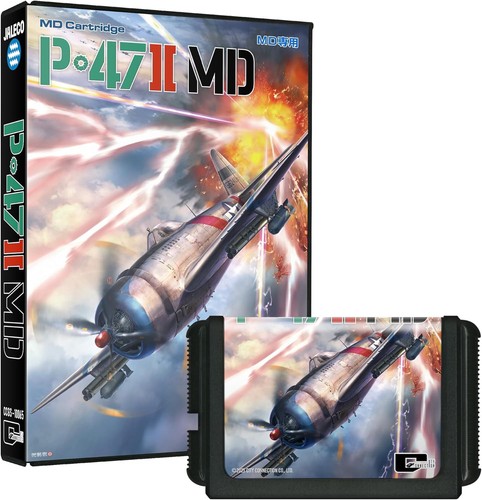 P.47 II MD MEGADRIVE Japan COLUMBUS CIRCLE 2025 NEW (Shmup/Shoot'em up/P-47/P47) - Picture 3 of 7