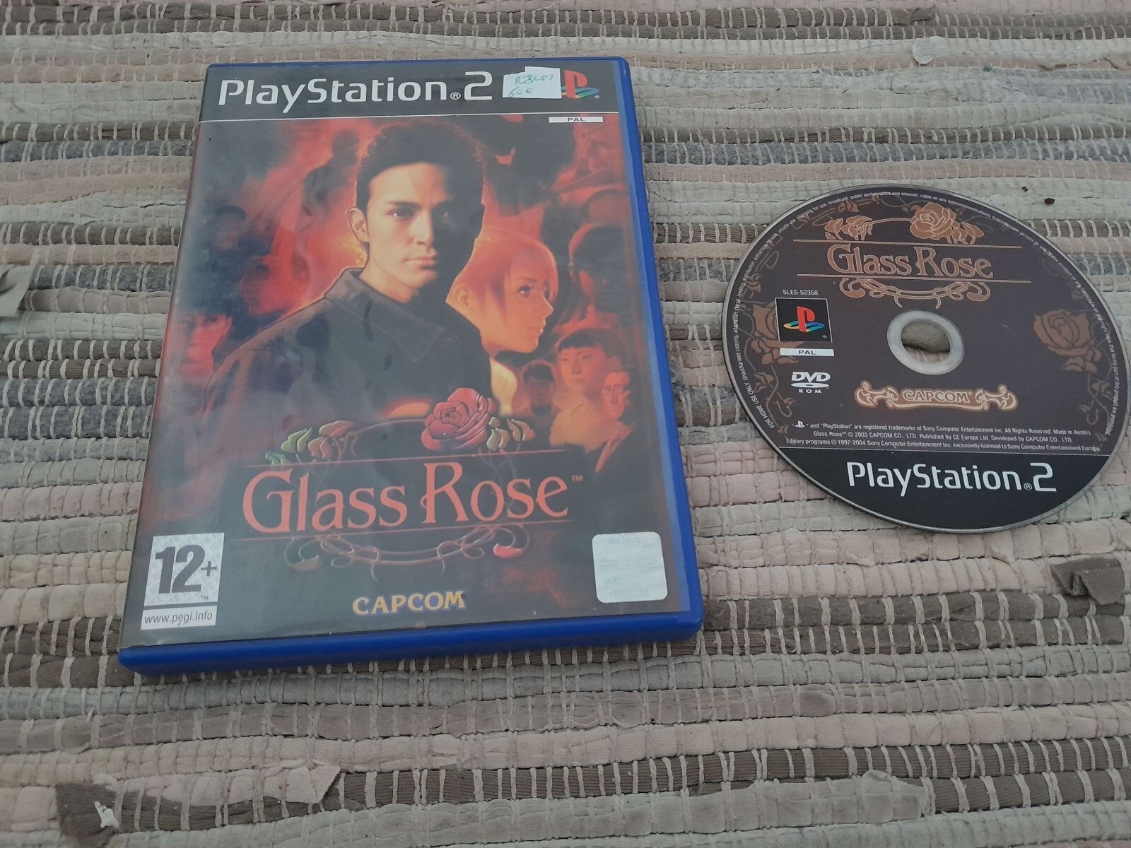## Jeu PS2 - Glass Rose -  Playstation PAL Original Capcom FRA PROMO