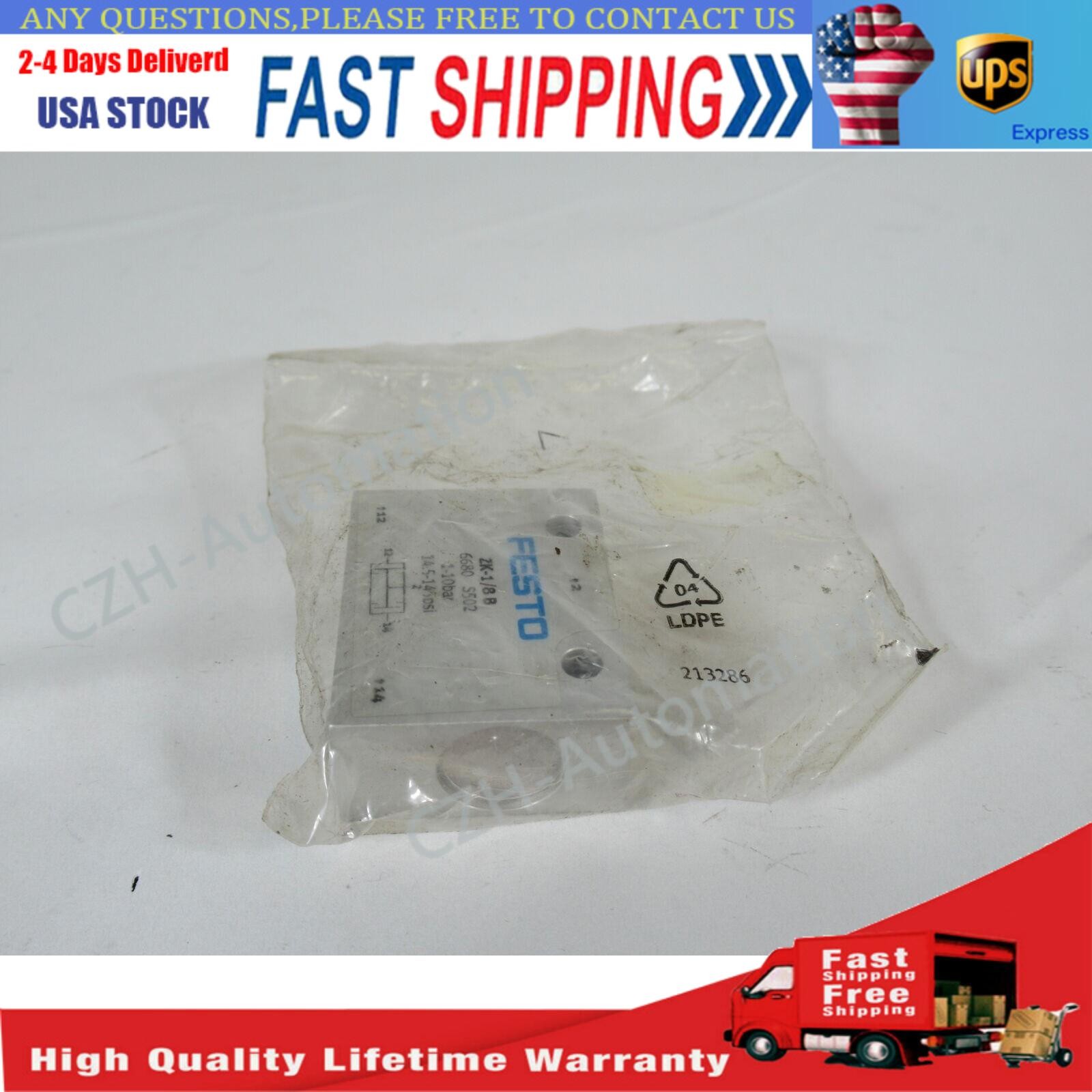 US FREE TAX New Festo ZK-1/8-B 6680 AND gate