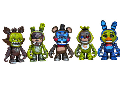 AUTHENTIC MEXICAN TOY ACTION FIGURES FIVE NIGHTS AT FREDDY'S POP