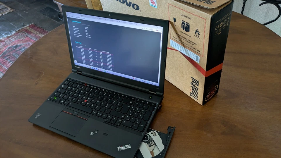 Lenovo ThinkPad W541 · i7-4910MQ · 32GB · 512GB, foto 1 di 5