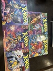 Vintage X-men Books Based On TV Series, Lot Of 5 Wolverine Cyclops