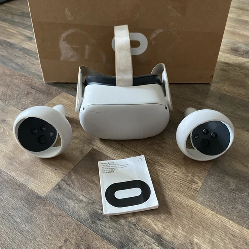 Meta Oculus Quest 2 128GB Advanced All-in-one VR Headset & Controllers & Box