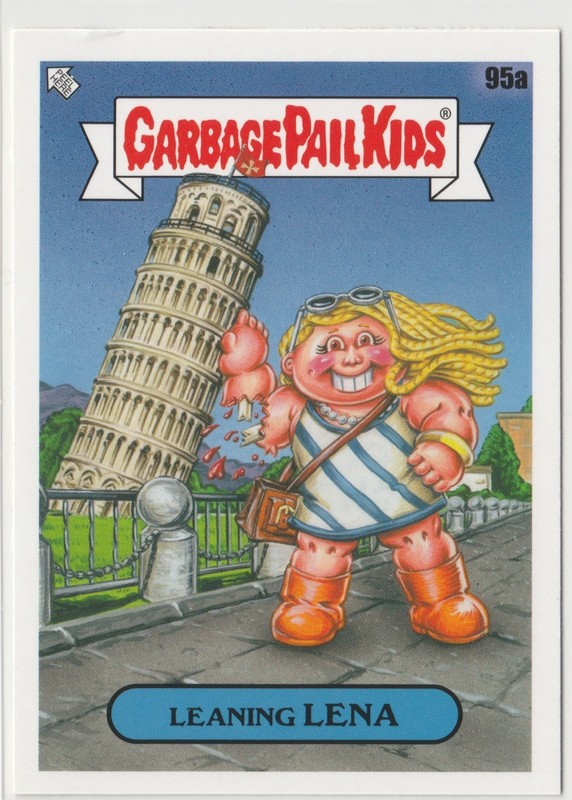 Leaning Lena #95a Garbage Pail Kids GPK 2023