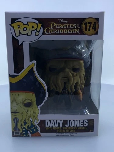 Funko POP! Disney Pirates of the Caribbean Davy Jones #174 Vinyl Figure NOT MINT