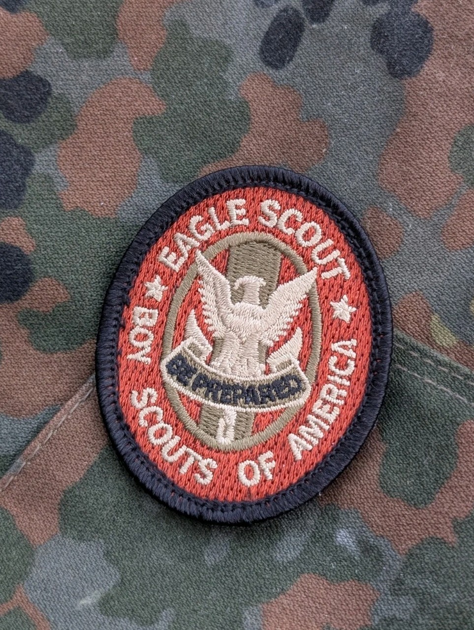 Eagle Scout Patch In Subdued Tactical Colors: Morale Patch, OCP