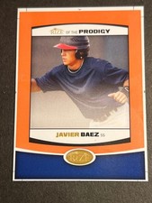 2012 Leaf Rize Mini ORANGE PROOF MISSING # & AUTO Prodigy Javier Javy Baez