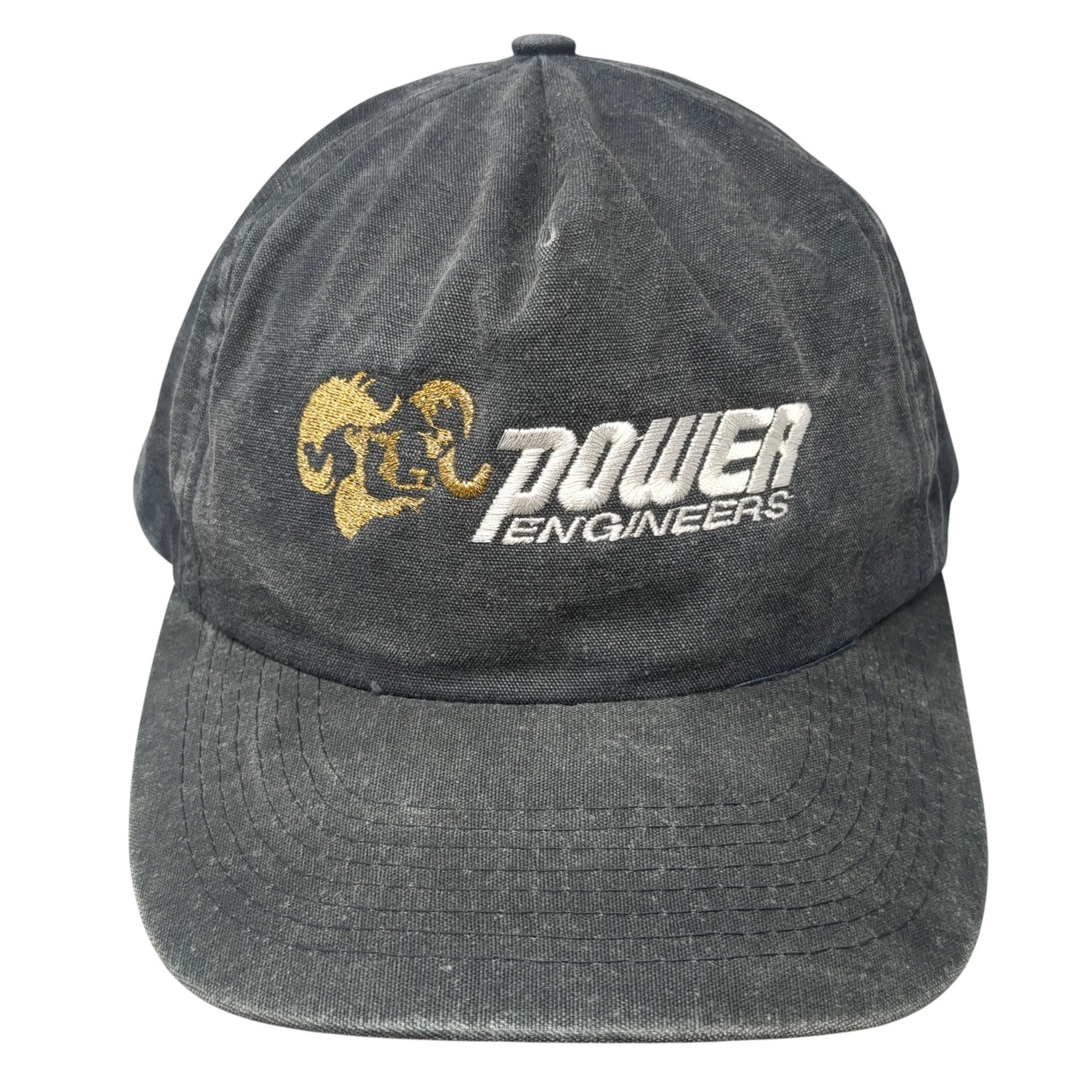 Power Engineers Snapback 5 Panel Cap Gray One Siz… - image 1