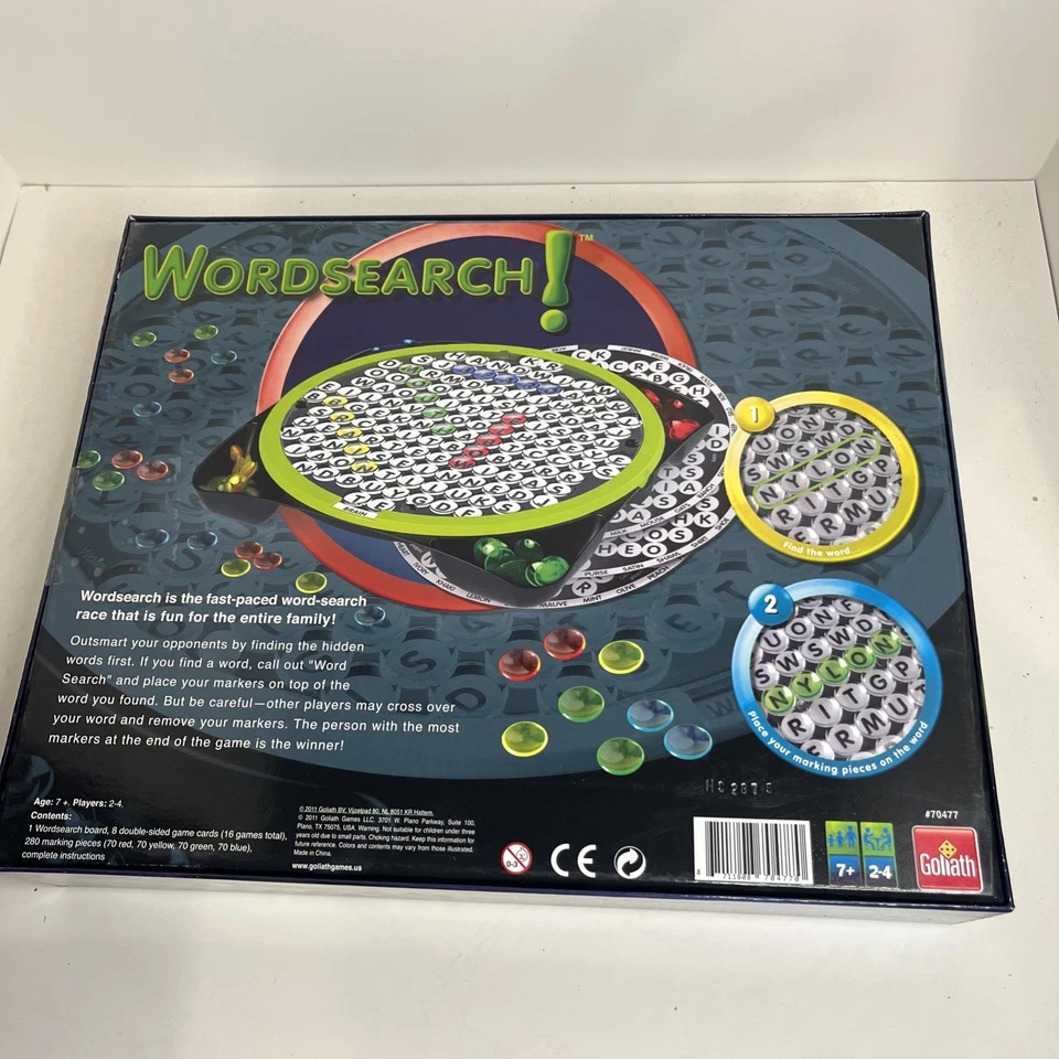 WordSearch! The Multiplayer Word Search Game 2011 Goliath #70477 Complete - Image 3 of 4