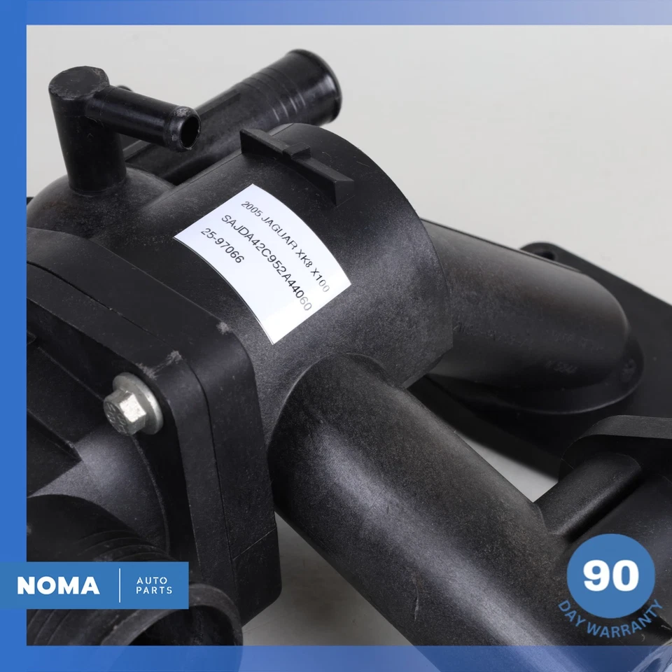 2005 Jaguar X100 XK8 термостат корпус воды выпуск трубы 3W838A504AC OEM - Изображение 3 из 4