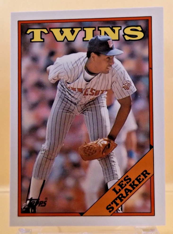 1988 Topps Tiffany #264 - Les Straker RC - Minnesota Twins - Near Mint