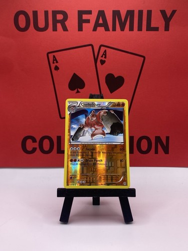 Conkeldurr 81/135 Plasma Storm Pokemon TCG Reverse Holo Rare 2012 LP