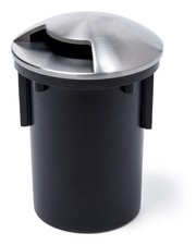 Outdoor Light Silver Pathlux In-Ground GU10 Pathlight 1 Way IP67 Integral